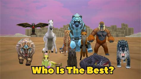 What Is The Best Animal For Pvp Wildcraft Youtube