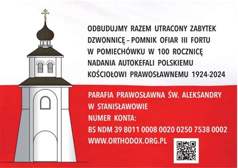 Parafia Prawosławna św Aleksandry w Stanisławowie WSPÓLNE DZIEŁO