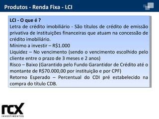 Letra de Crédito Imobiliária PPT