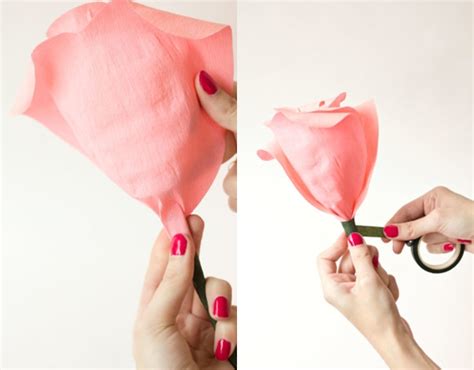 Tutorial Paso A Paso C Mo Hacer Una Rosa Gigante De Papel Crep