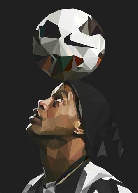 Illustration Artistiques Ronaldinho Europosters