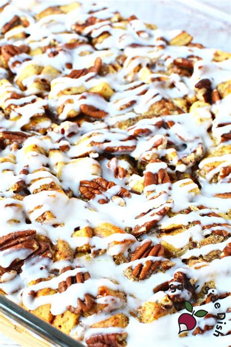 Overnight Cinnamon Roll Casserole With Pillsbury Salty Side Dish