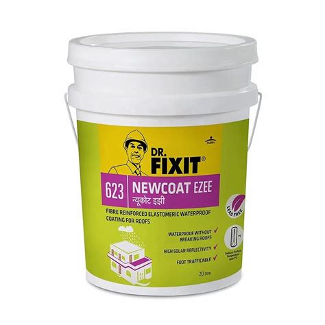 Dr Fixit Newcoat Ezee Waterproofing Chemical Packaging Size