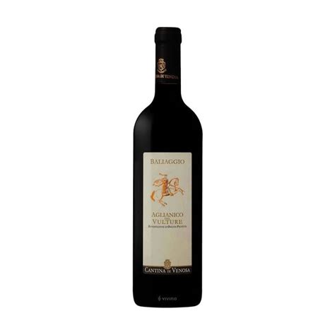 Cantina di Venosa Baliaggio Aglianico Del Vulture 2018 Ερυθρός Οίνος