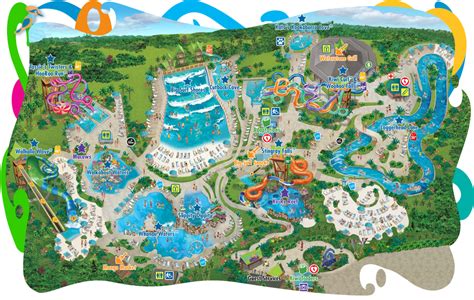 Aquatica Park Map