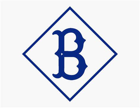 Los Angeles Dodgers - Brooklyn Dodgers Logo 1955 , Free Transparent ...