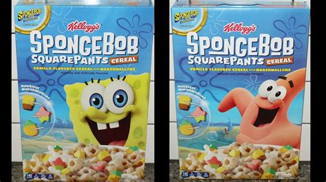 Kelloggs Spongebob Squarepants Cereal Review YouTube