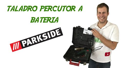 PARKSIDE Taladro percutor a batería Una pequeña herramienta con