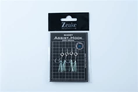 Zeake Original Short Assist Hook For Micro Jigging And Super Light Jig