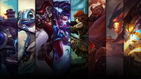 League champion and skin sales: August 8 to 11