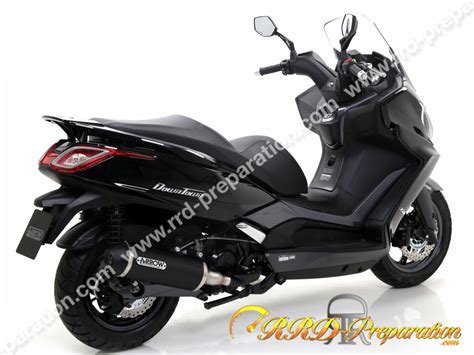 Arrow Urban Black Steel Exhaust Silencer For Maxi Scooter Kymco Downtow