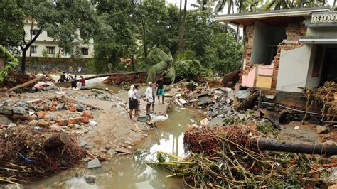 Kerala Battered By Rain Again Govt Cancels Onam Celebrations India