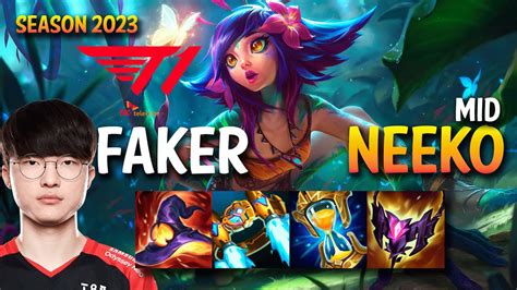 T1 Faker NEEKO Vs ORIANNA Mid KR Ranked YouTube