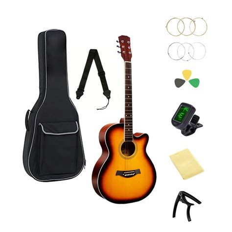 Gitara akustyczna dla początkujących 40 4 4 cutaway MusicMate G 40