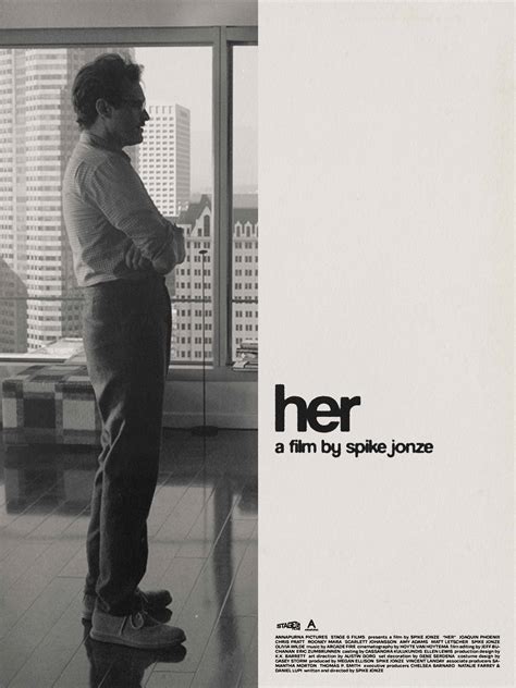 Her (2013) | Poster By Callum Mullin