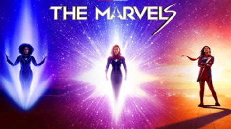 ‘the Marvels Trailer Out Brie Larson Teyonah Parris And Iman Vellani