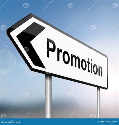 Job Promotion Concept Royalty Free Stock Photos Image 24681308