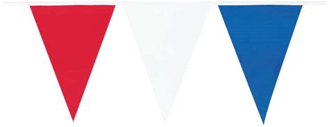 Red White Blue Pennant Banner Ft Party City