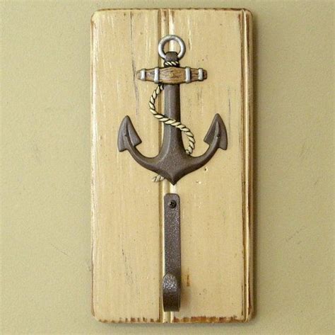 Anchor Wall Hook Nautical Coat Hook Nautical Wall Decor Ready To Ship Etsy Anchor Wall