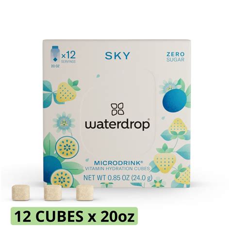 waterdrop Microdrink Passionfruit SKY, Flavored Water Packets, Passion ...