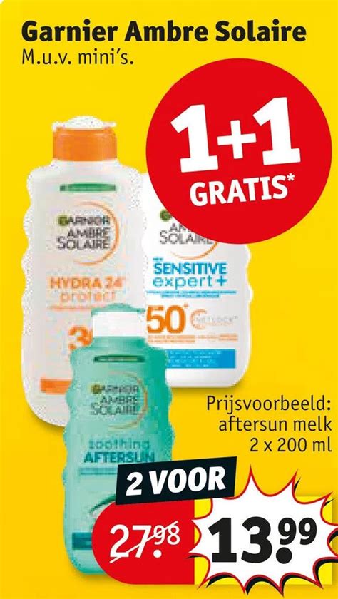 Garnier Ambre Solaire Aanbieding Bij Kruidvat