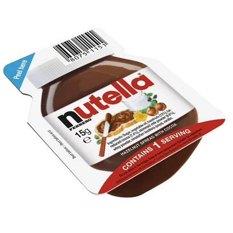 Nutella 15g Kaimay Confectionery And Liqueur