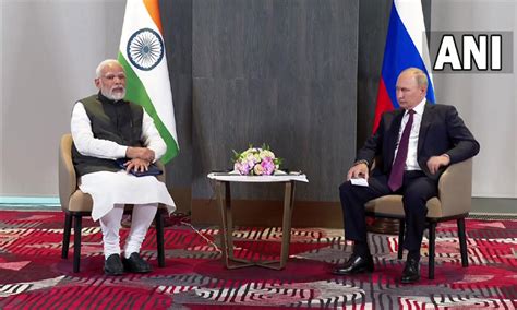 Pm Modi Meets Russian President Putin Daily Telegraph Time News