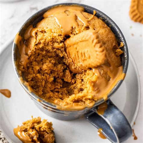 Biscoff Mug Cake Sugar Salt Magic