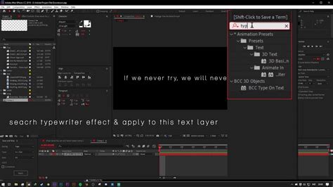 Typewriter Text Effect After Effect Amv Tutorial Youtube