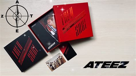 Распаковка и обзор альбома Ateez Treasure Ep 2 Zero To One [unboxing] Youtube