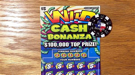 2X Wild Cash Bonanza Texas Lottery YouTube