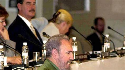 Vicente Fox explica que Fidel Castro sacó de contexto el comes y te vas