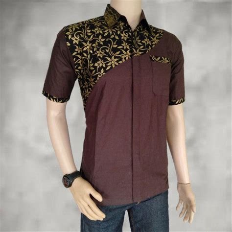 30 Model Baju Batik Kombinasi Laki2 Fashion Modern Dan Terbaru 2022