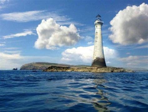 Chicken Rock Lighthouse · Isle Of Man · Uk Lighthouse Beautiful