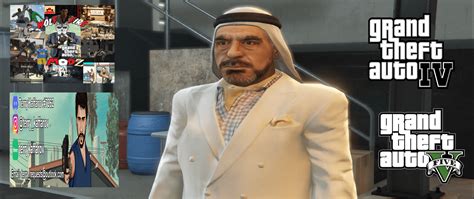 GTA IV Abdul Amir TBOGT Add On Ped GTA5 Mods