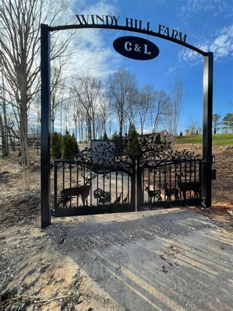 1 Custom Driveway Gates Jdr Metal Art Aluminum And Steel