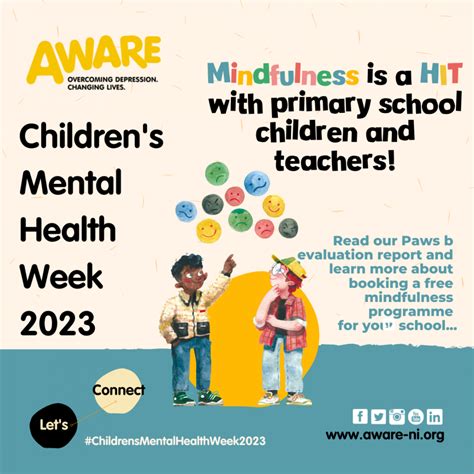 Aware Ni Childrens Mental Health Week Three Quarters Of Primary