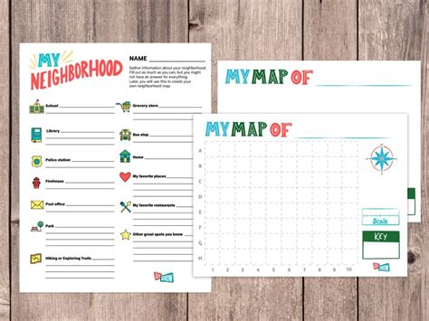 Make Your Own Neighborhood Map with These Free Printables