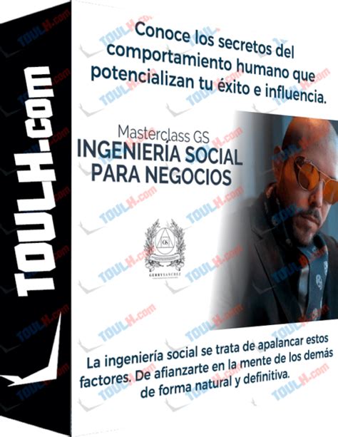 Masterclass Ingenier A Social Para Negocios Toulh