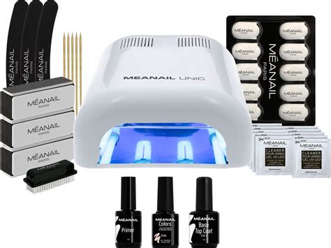 M Anail Gellak Kit Cube Uv Lamp Watt Zonder Timer Starterspakket Nude Ml Bol
