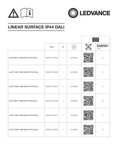 Linear Surface Ip Dali