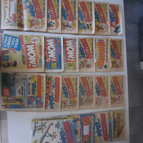 44 Vintage British Comics And 1 Annual 1974 Onwards Etsy