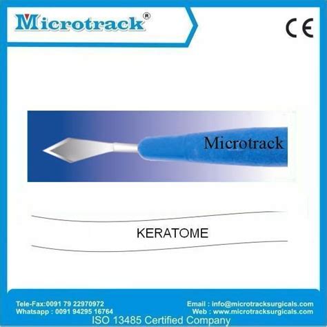 12mm Keratome Ophthalmic Knife Microtrack Surgicals