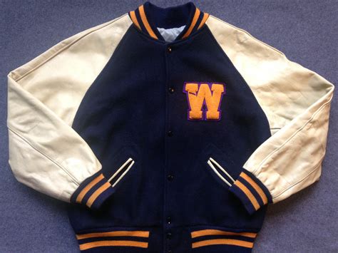 Beno Bryant Washington Huskies Letterman Jacket M Vintagesportsgear