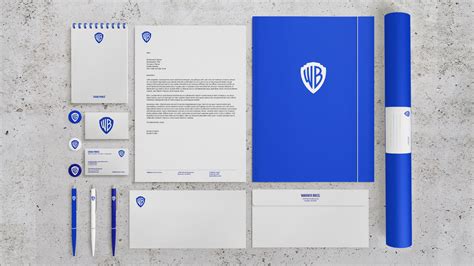 Brand New New Logo And Identity For Warner Bros By Pentagram