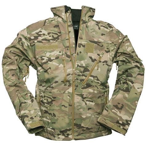 Mil Tec Softshell Jacket Scu Multitarn Soft Shell Military St