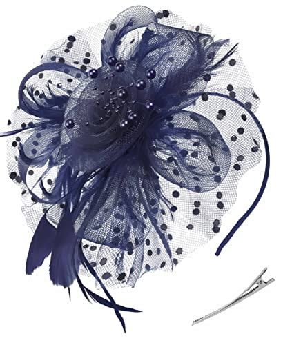 I Tested The Best Navy Blue Fascinator Hats My Top Picks For Elegant