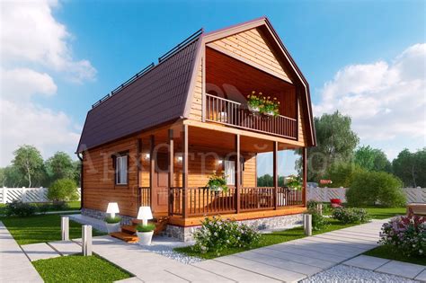 Маленькие домики для дачи двухэтажные (46 фото) - фото - картинки и ...