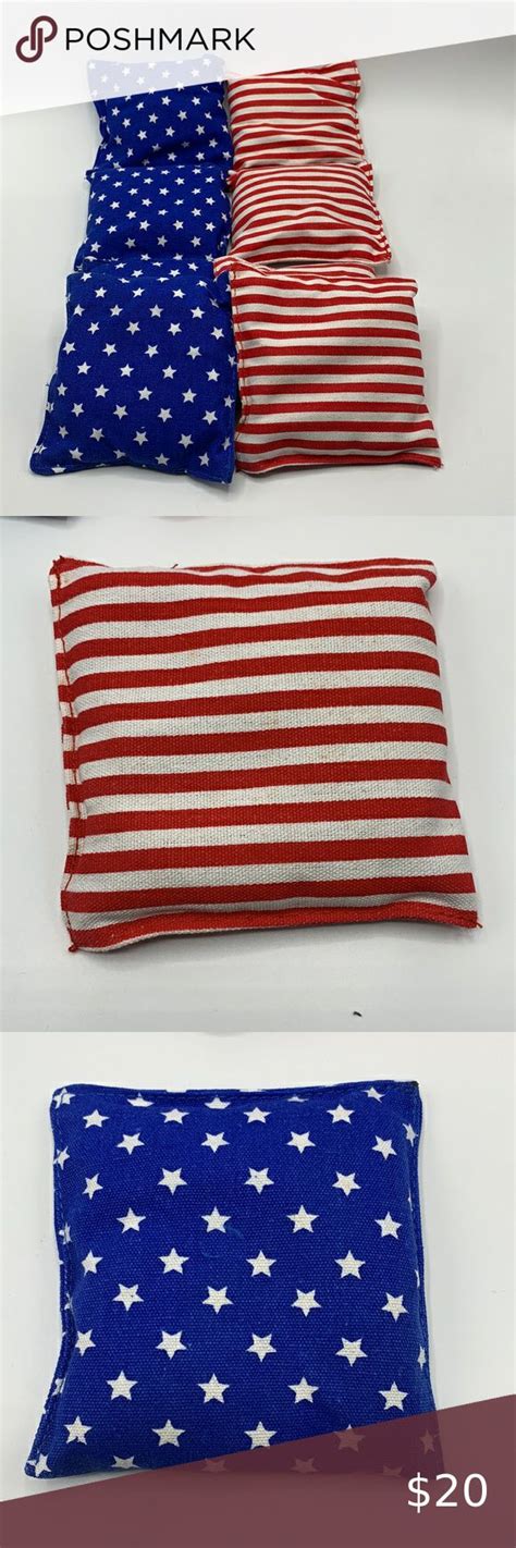 American Flag Corn Hole Bags Stars And Stripes