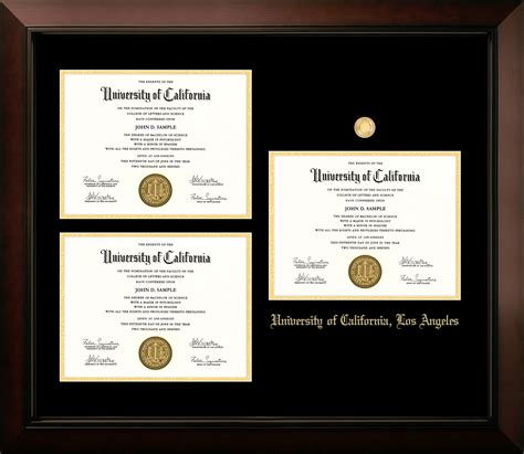 Show Off Your Academic Diplomas And Degrees From The Ucla In Style